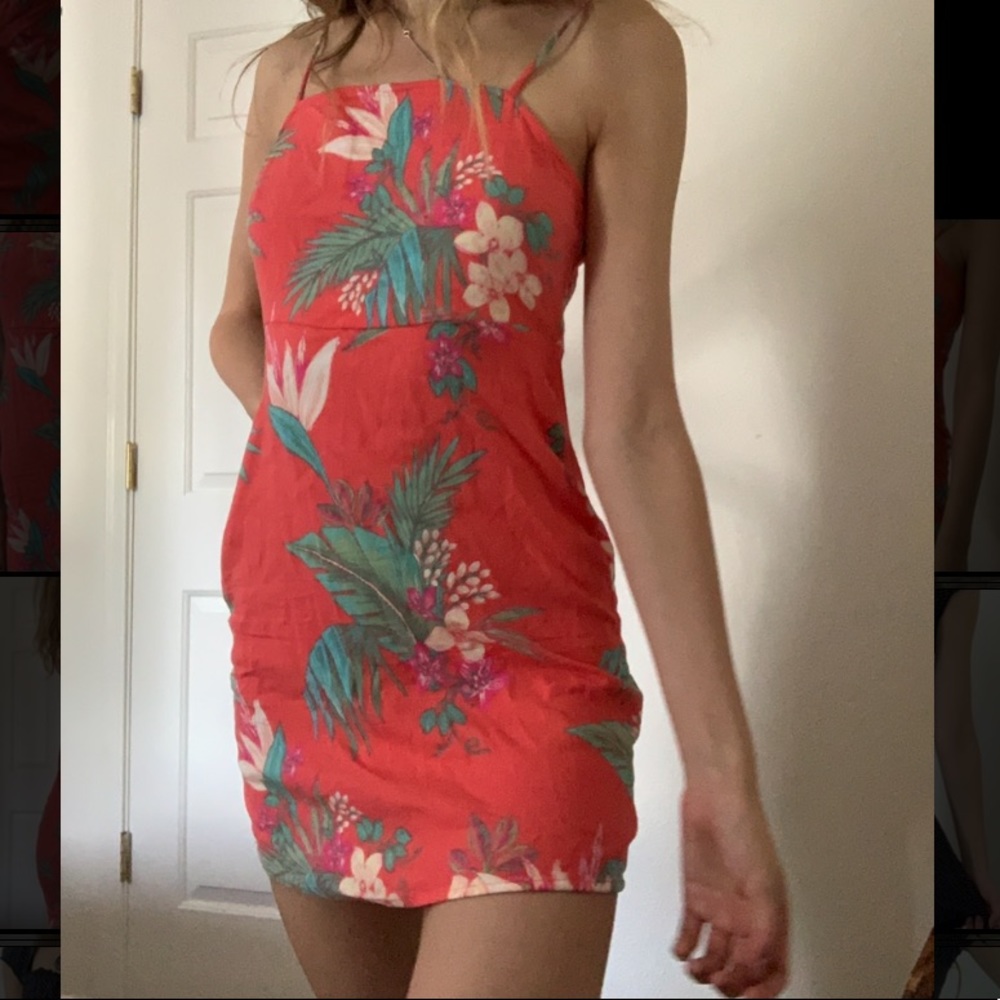 WILD FABLE red/orange summer dress